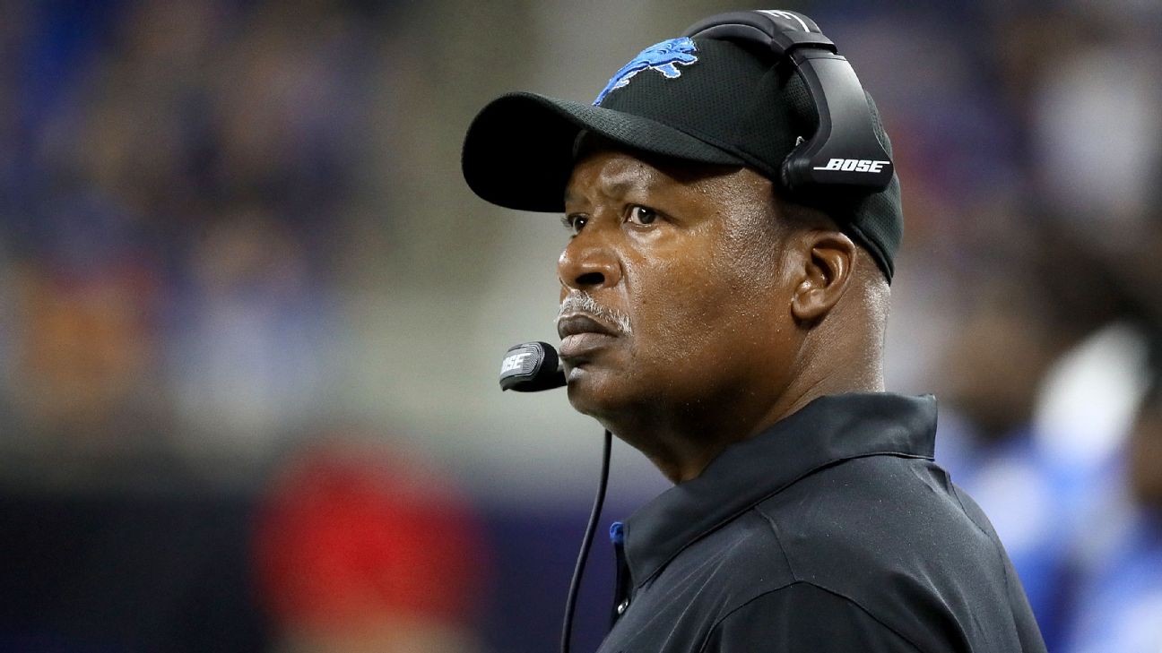 Head coach Jim Caldwell of the Detroit Lions has been fired - ESPN