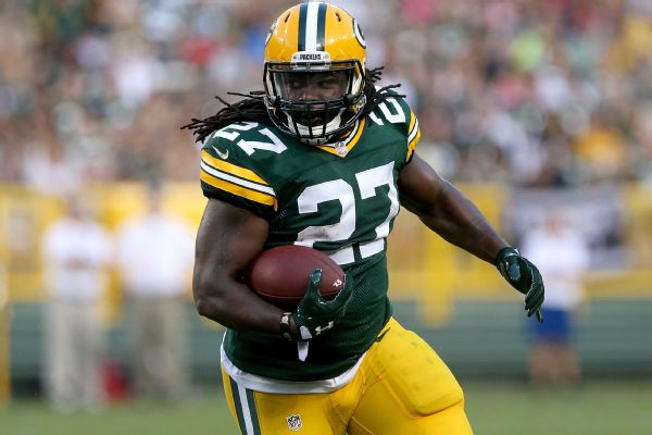 Eddie Lacy among 7 Packers ruled out for Thursday's Bears game