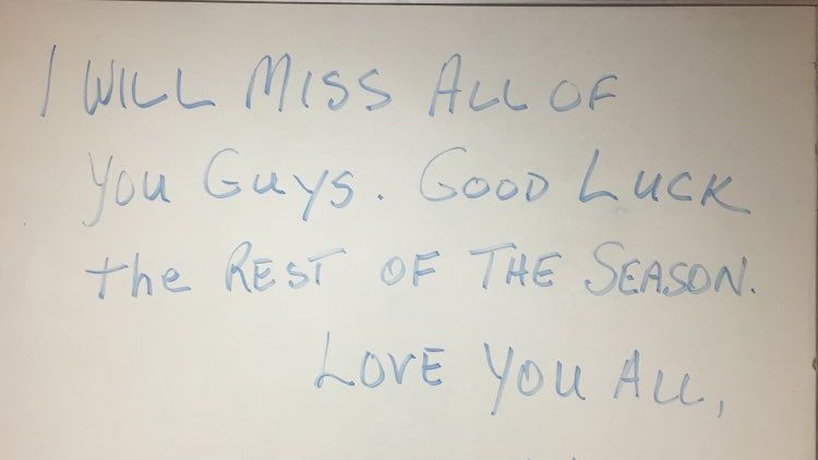 Carlos Ruiz leaves classy goodbye message in Phillies clubhouse