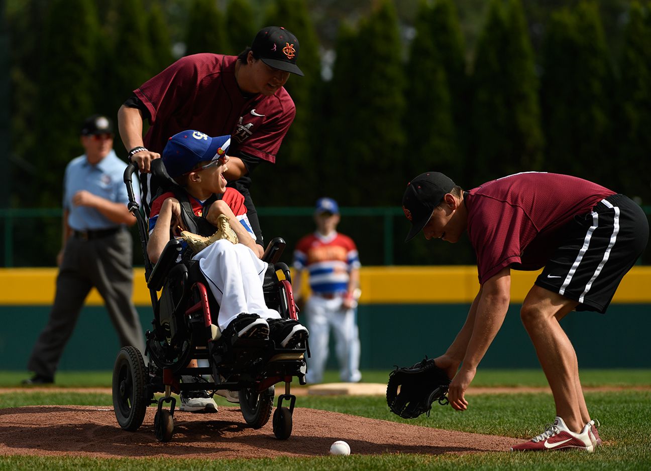 Motoring Photo Gallery 2016 Little League World Series Challenger Baseball Game ESPN