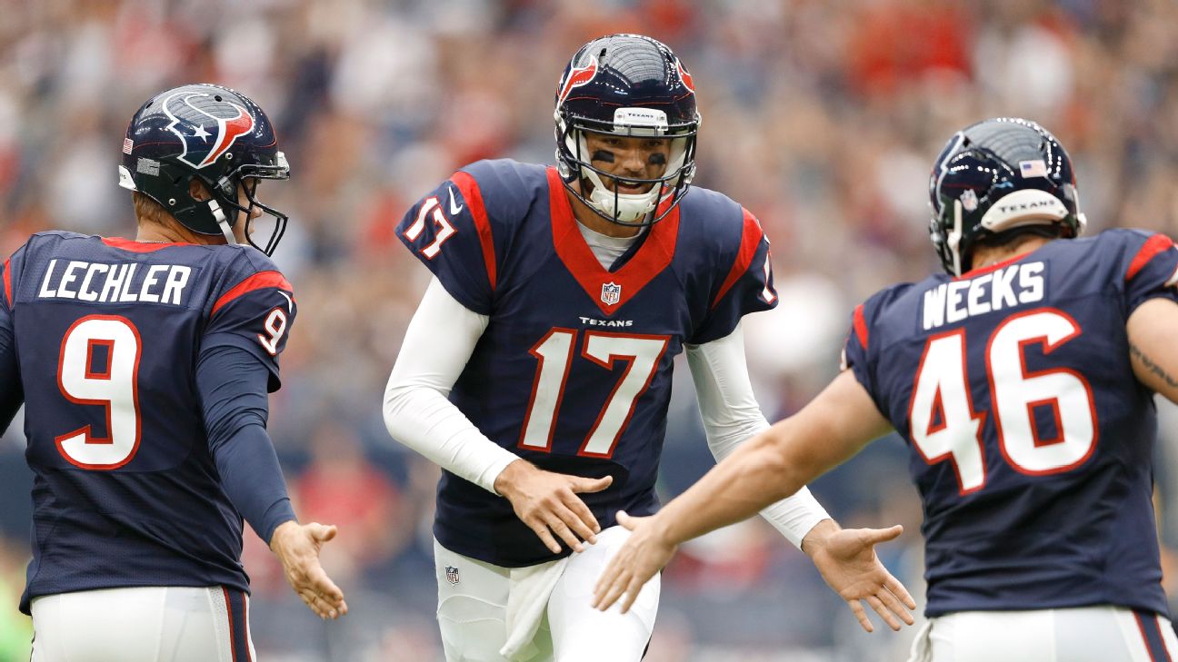 Houston Texans' ability to improve hampered by Brock Osweiler status - ESPN  - Houston Texans Blog- ESPN