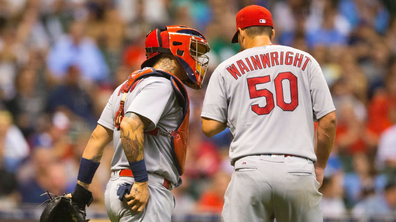 Gordo: Adam Wainwright, Yadier Molina turn back clock with their  record-setting careers