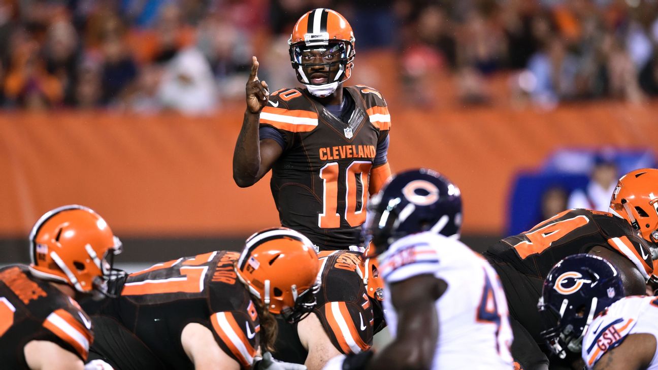 Robert Griffin III back as Cleveland Browns starting quarterback – The  Denver Post