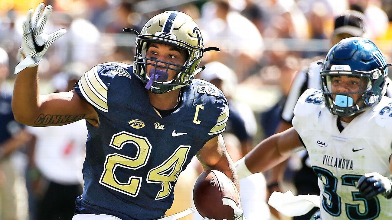 Pitt running back James Conner is embracing his star - ESPN