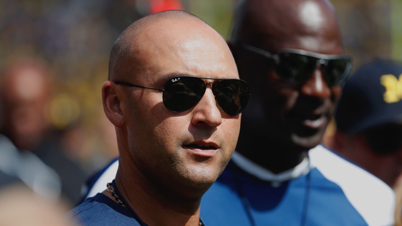 Michael Jordan and Derek Jeter are on hand for Michigan's opener