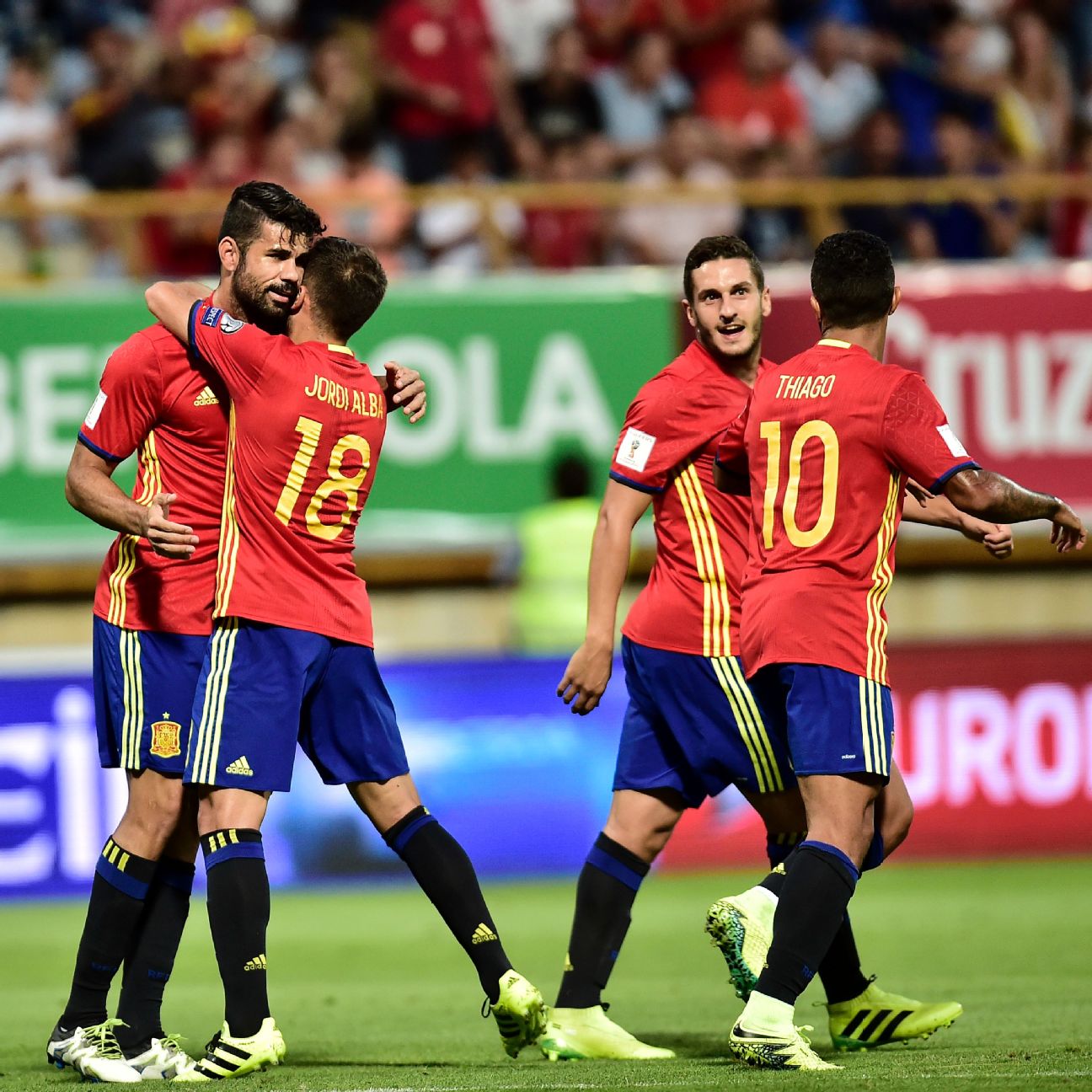 Spain 8-0 Liechtenstein (Sep 5, 2016) Game Analysis photo