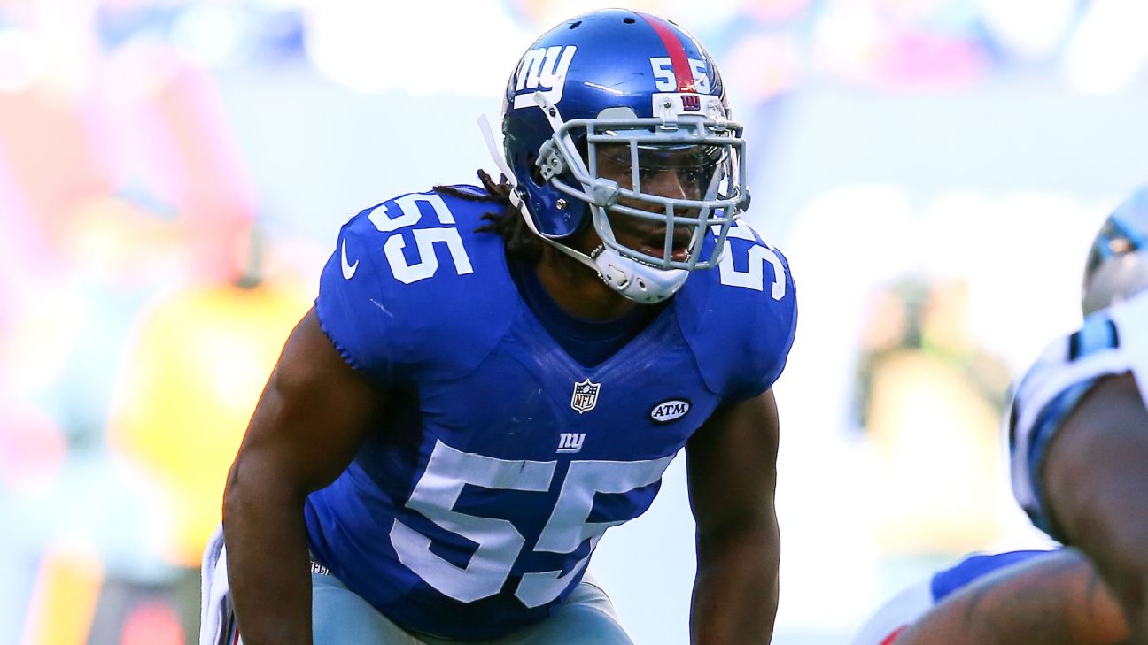 New York Giants' Linebacker JT Thomas Agrees To Pay Cut