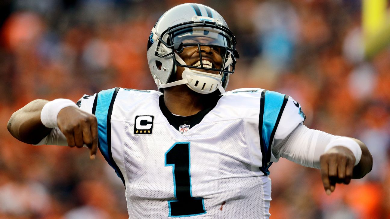 Carolina Panthers: Cam Newton Gets Hit, Foul on Him