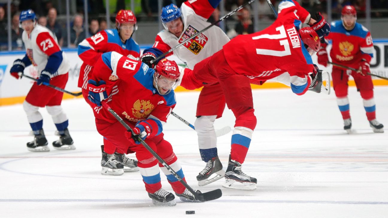 Pavel Datsyuk practices Tuesday, says he'll play in Russia's first game 