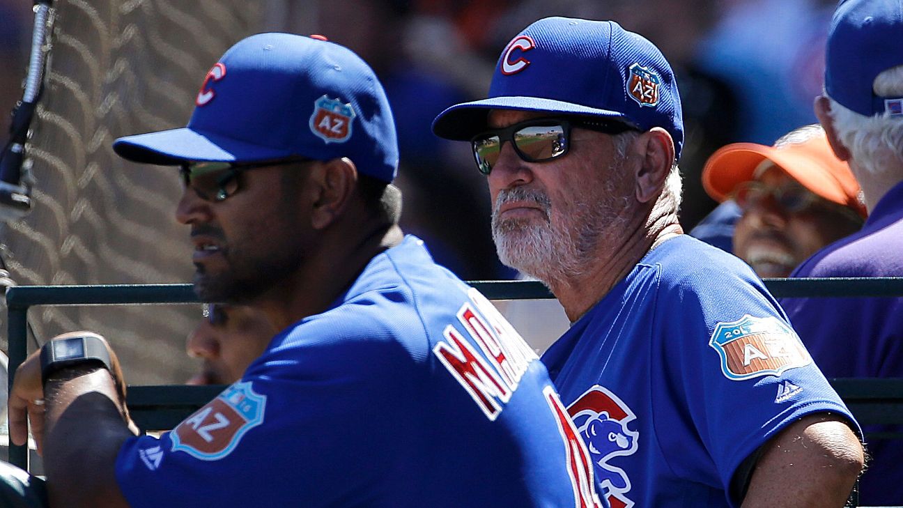 Dave Martinez being hired to join Joe Maddon as Cubs bench coach 