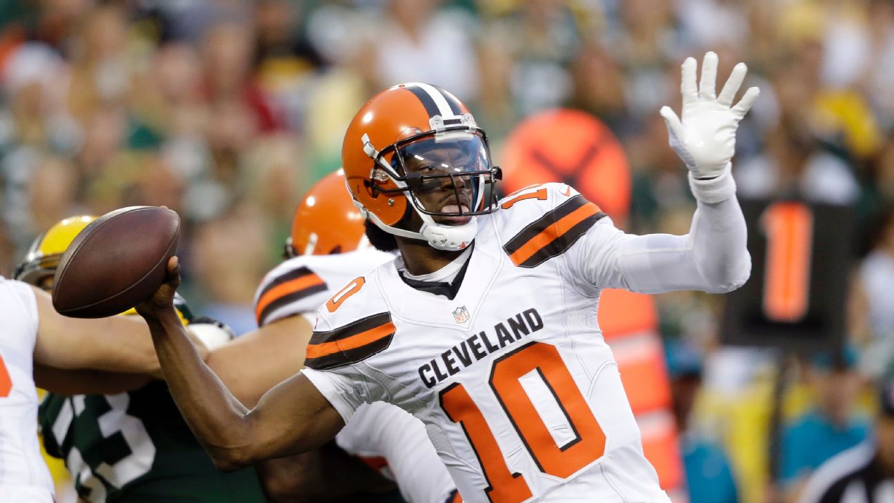 Robert Griffin III back as Cleveland Browns starting quarterback – The  Denver Post