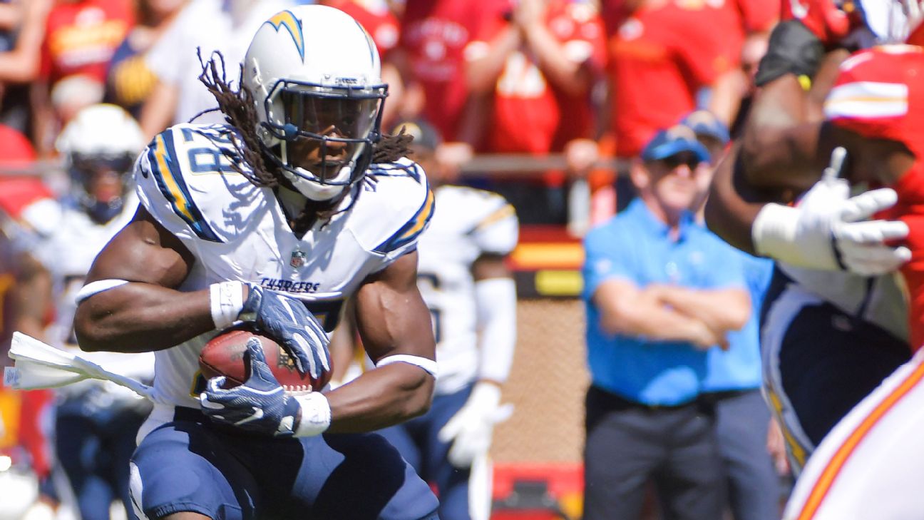 Melvin Gordon's mom would not wear a Chargers jersey until her son scored a  touchdown 