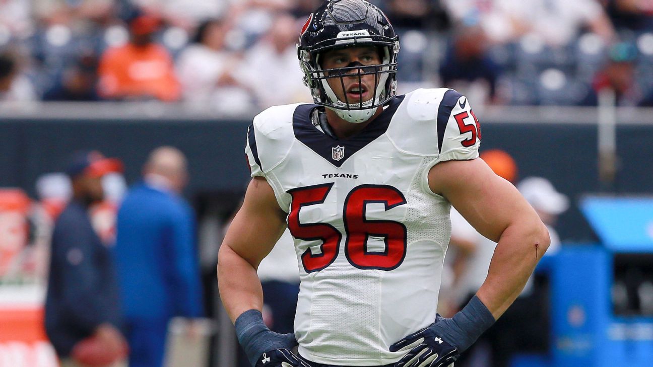 Brian Cushing injures left knee again on another low block - Sports  Illustrated