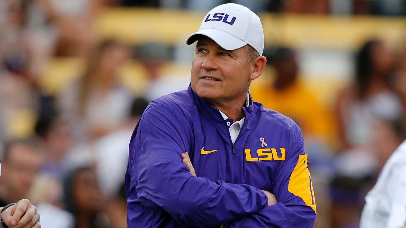 Ed Orgeron “can't imagine” being without football