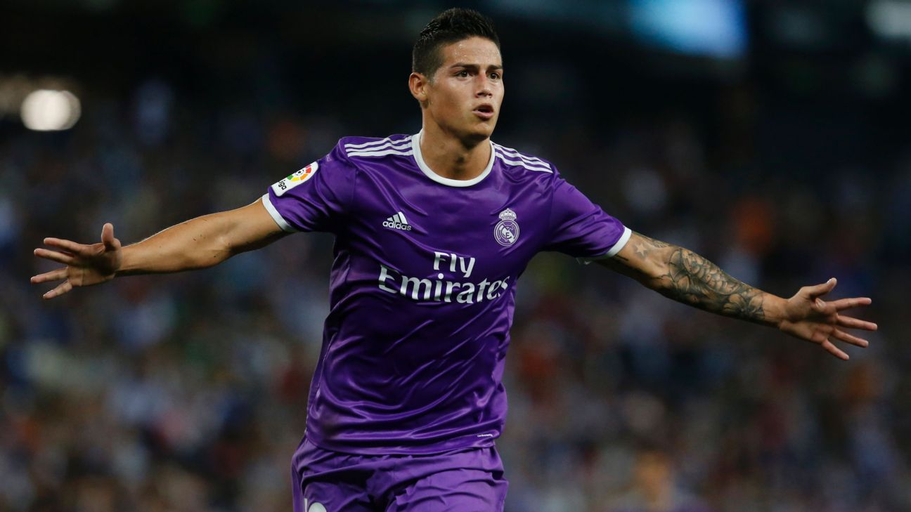 Real Madrid - La Liga: James Rodriguez and the comeback that never