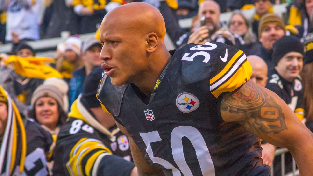 dos semanas Colonial Fraternidad Ryan Shazier of Pittsburgh Steelers has regained movement in legs - ESPN