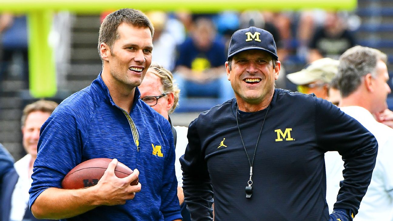 Never forget Tom Brady's career began and nearly ended at Michigan 