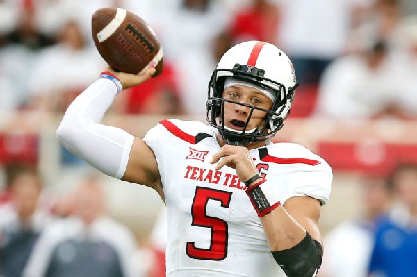 Texas Tech's Patrick Mahomes has a lot of this legendary NFL QB in him