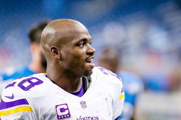 Adrian Peterson wants to stay in Minnesota but would consider Giant.. -  ABC7 New York