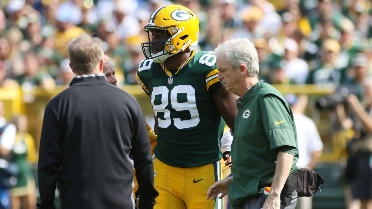 Green Bay Packers lose Jared Cook, Aaron Ripkowski to injuries - ESPN -  Green Bay Packers Blog- ESPN
