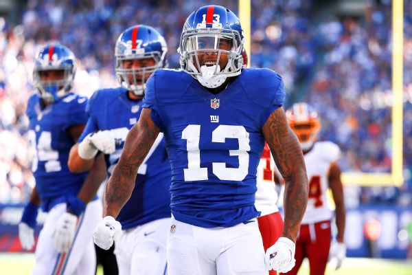 cuchara Oeste Fraternidad Giants star Odell Beckham Jr.: Will continue to be 'who I am' - ABC7 New  York
