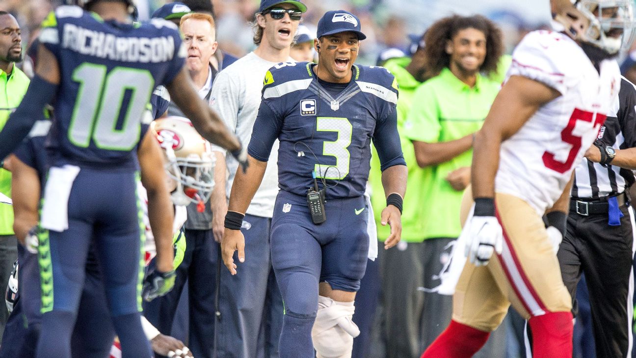 Broncos QB Russell Wilson underwent right knee surgery following