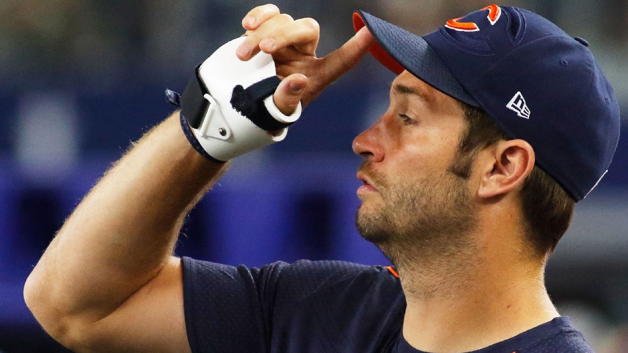 Chicago Bears quarterback Jay Cutler ruled out for Monday's game vs. Dallas  Cowboys