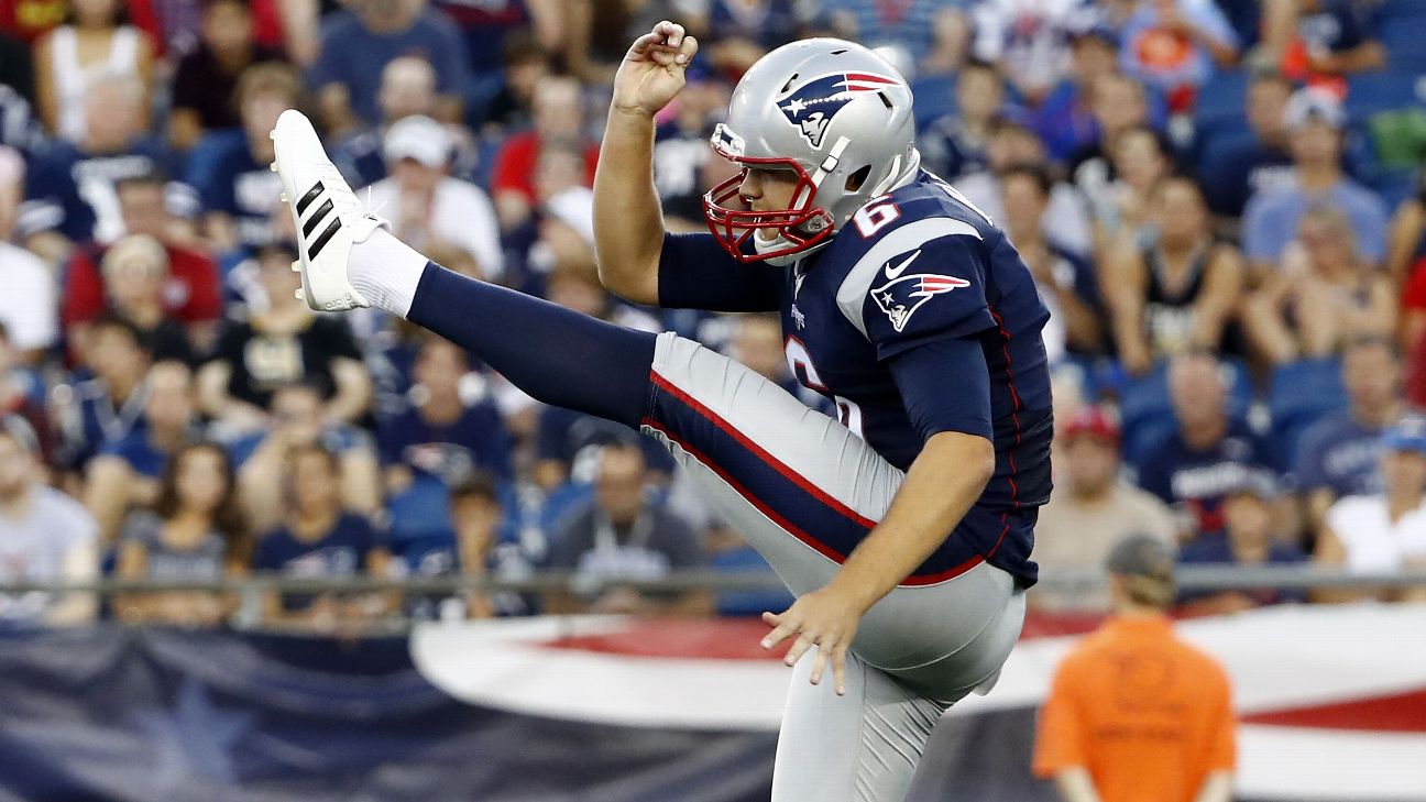 New England Patriots release Ryan Allen, former Oregon prep star