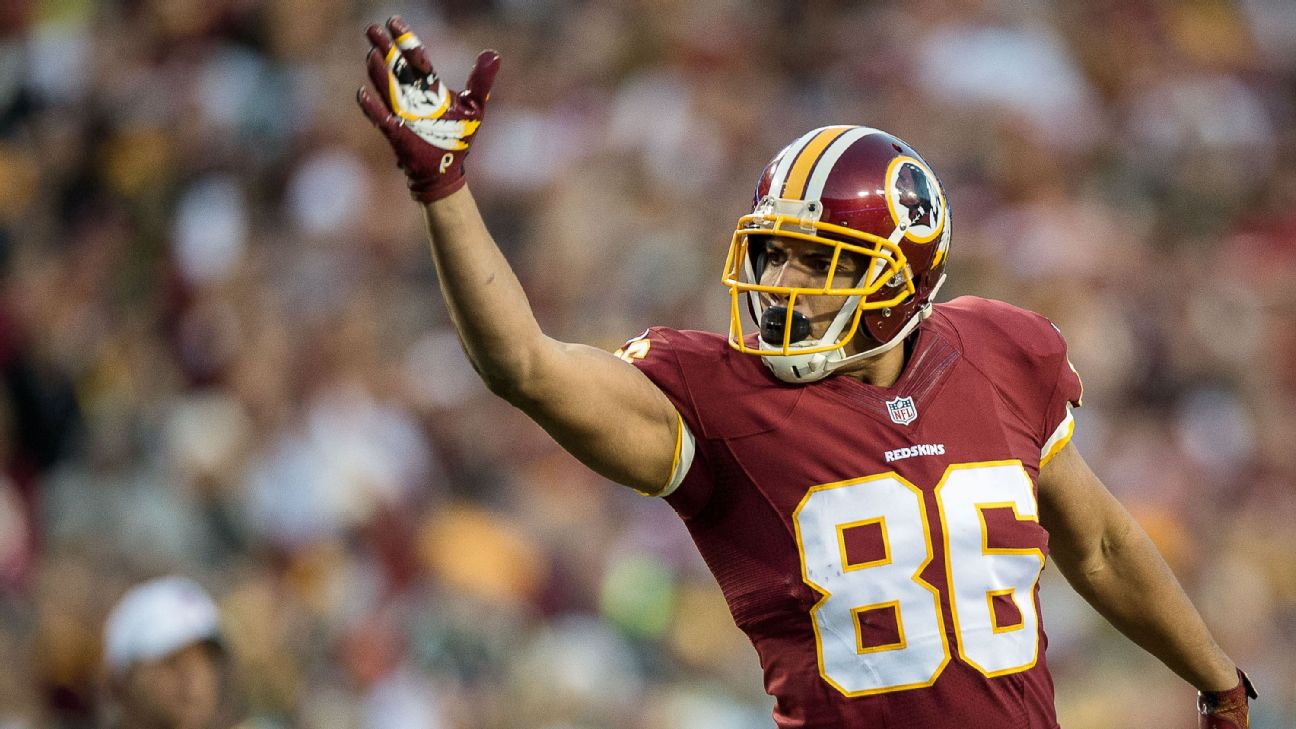 Jordan Reed injury update: Redskins tight end goes into concussion  protocol, report says