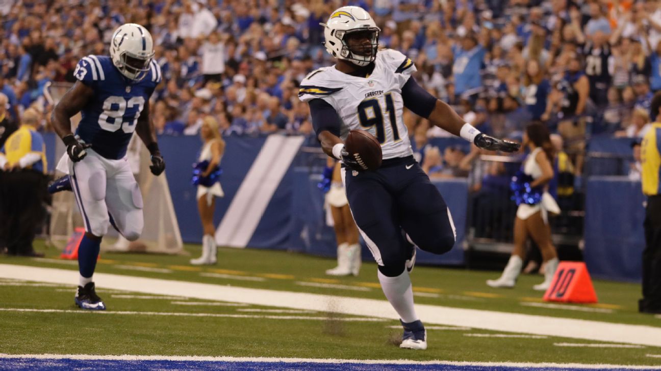 Chargers lose Caraun Reid to a torn ACL - NBC Sports