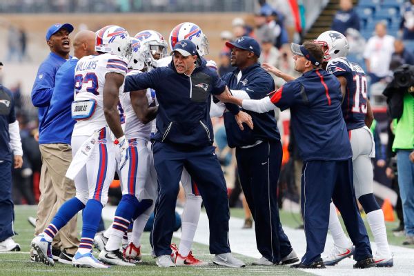 Bills to Patriots: Respect our sideline and move on - ABC7 Chicago