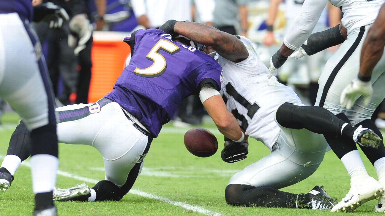 Ravens Suffer First Loss of Season, Fall 28-27 to Raiders