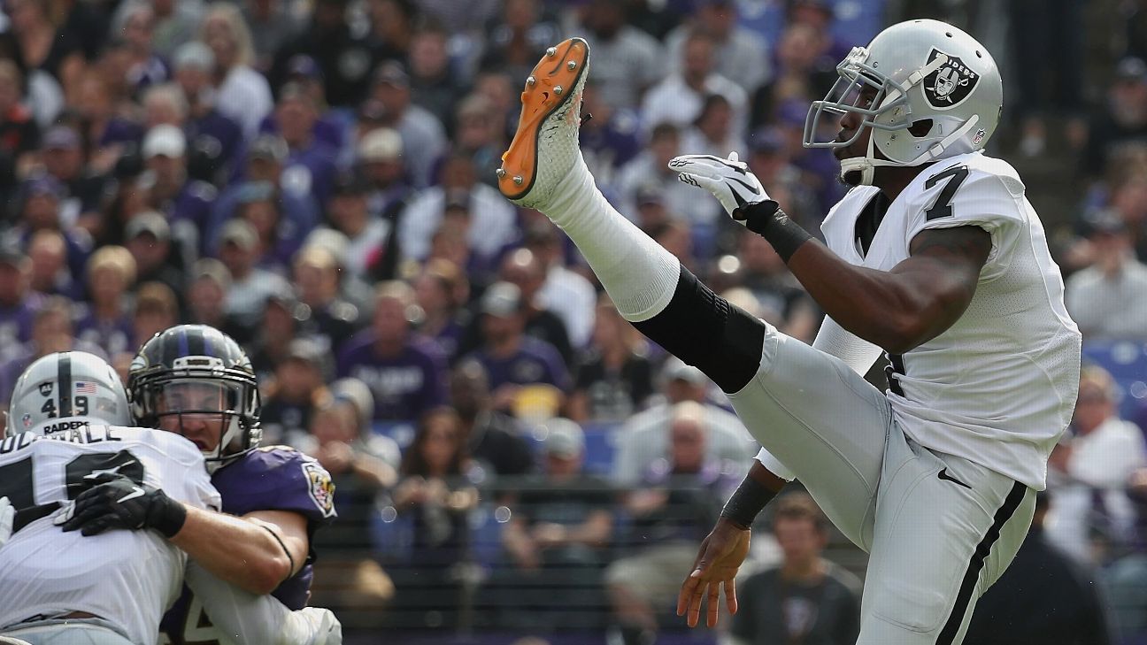 Marquette King: Oakland Raiders punter tweets about quitting during game 