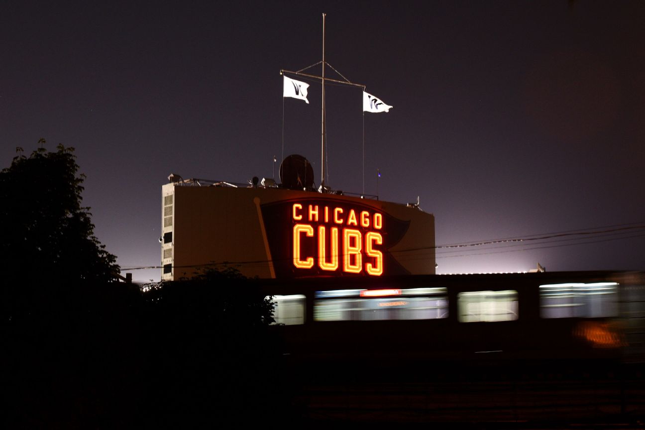 Friendly Confines is a welcome site