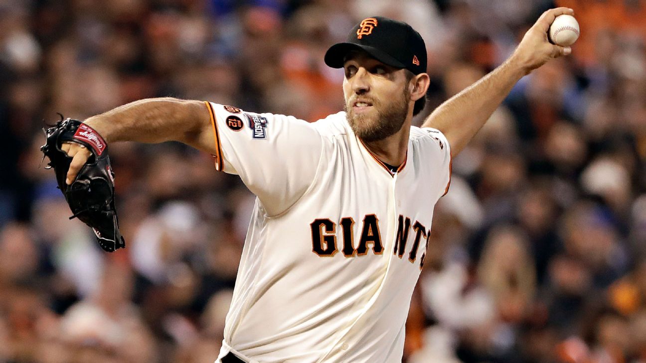 Madison Bumgarner of San Francisco Giants could make relief appearance in  Game 6 - ESPN