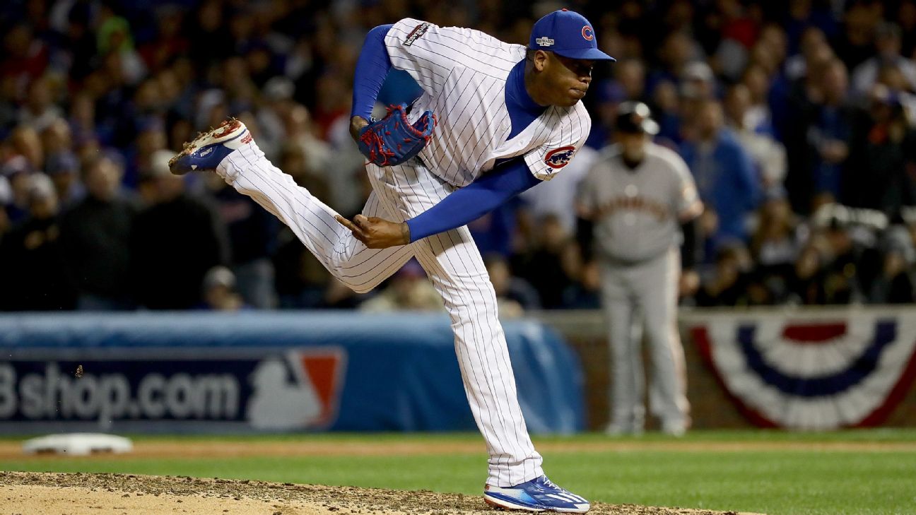 Chicago Cubs pitcher Aroldis Chapman's problematic past