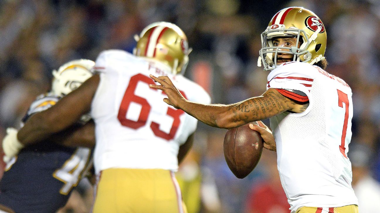 Kaepernick led the 49ers at the 2013 Super Bowl. Don't expect a