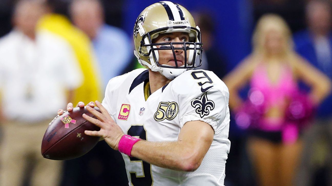 Drew Brees allows the New Orleans Saints' offense to be perfectly  inefficient, NFL News, Rankings and Statistics