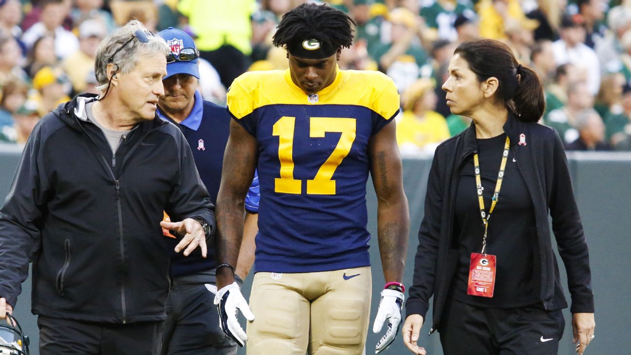 Concussion test app teams up with Packers' Davante Adams