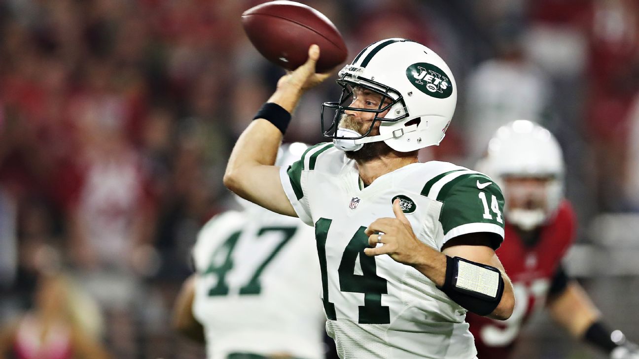 New York Jets QB Ryan Fitzgerald accepts benching gracefully 