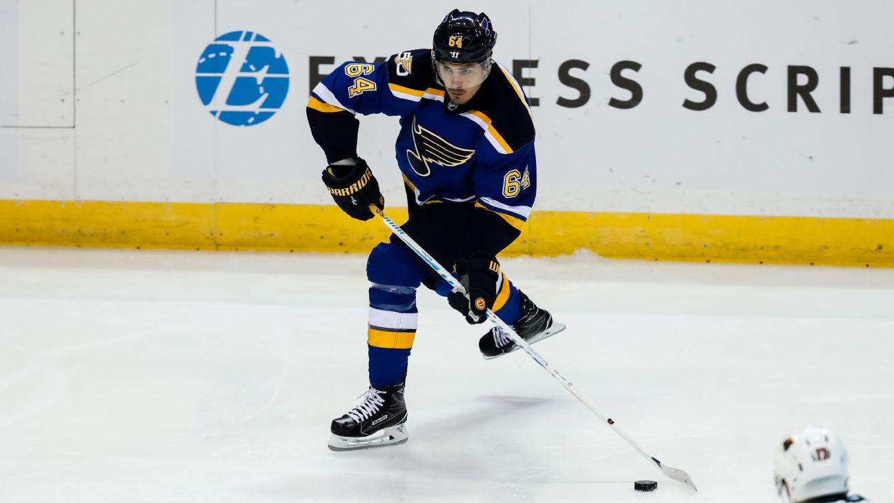 NHL: St. Louis Blues allow RW Nail Yakupov to become free agent 