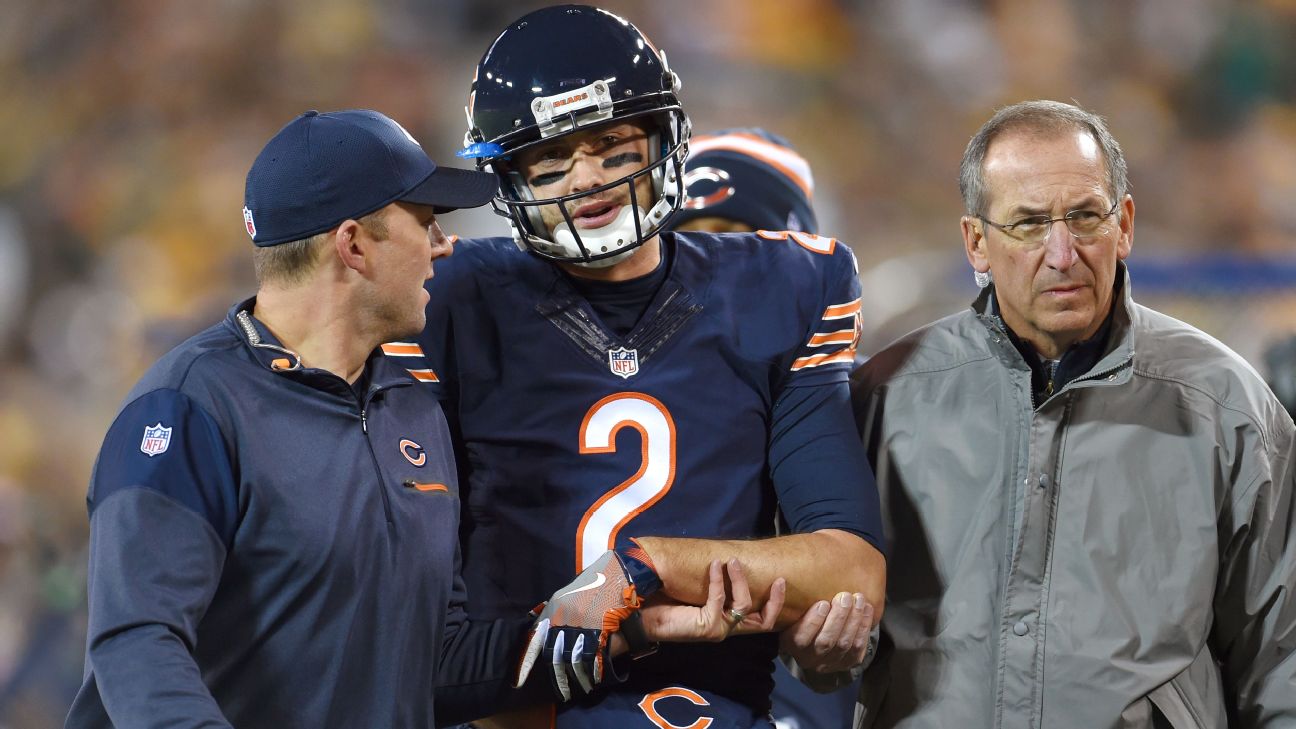 WATCH: John Fox on Jay Cutler injury, Brian Hoyer and offensive line