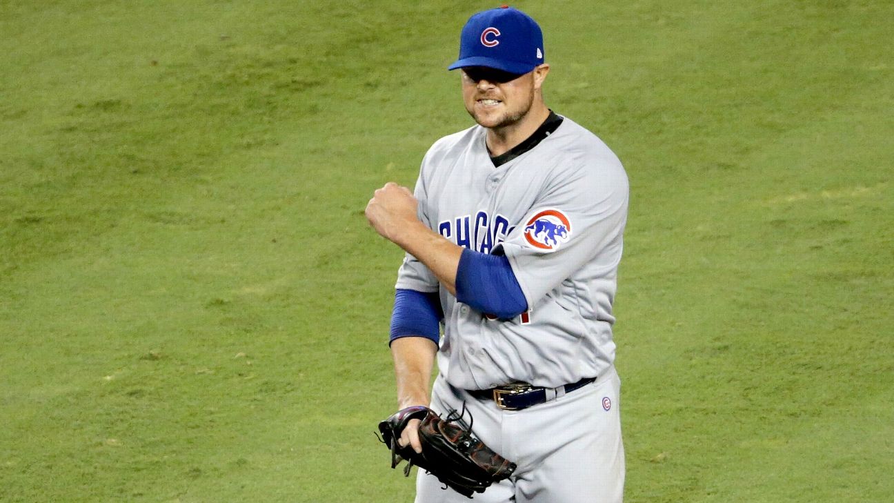 Why Jon Lester Can't Throw the Ball to First Base in World Series Game 7