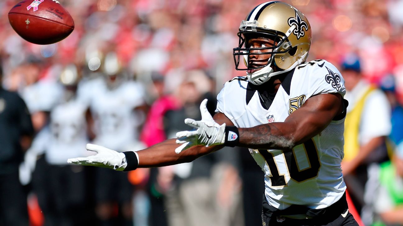 Report: Saints could trade WR Cooks 