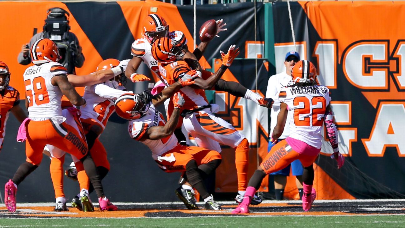 Green's hail-mary catch helps Bengals beat Browns