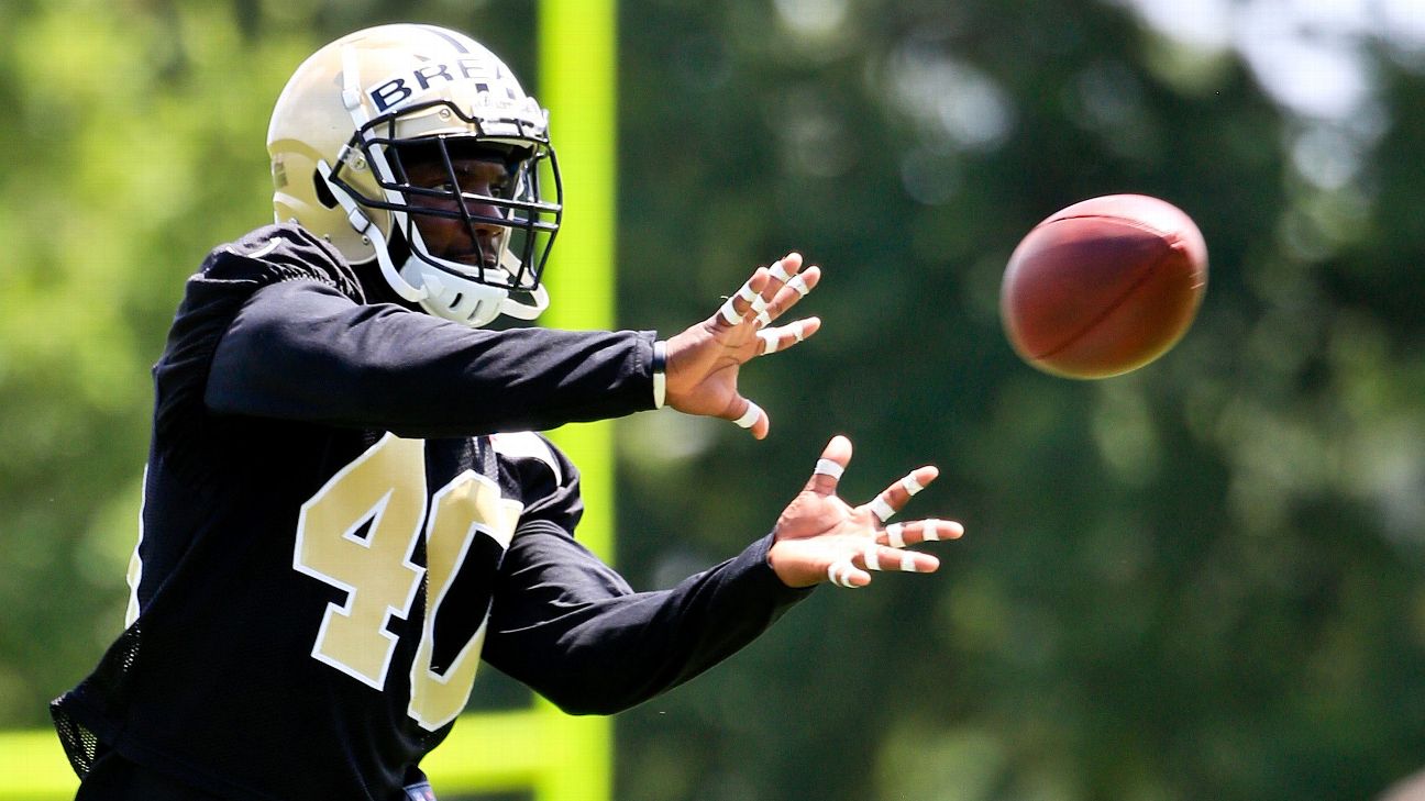 Saints place Delvin Breaux on injured reserve; could return midseason -  ESPN - NFL Nation- ESPN