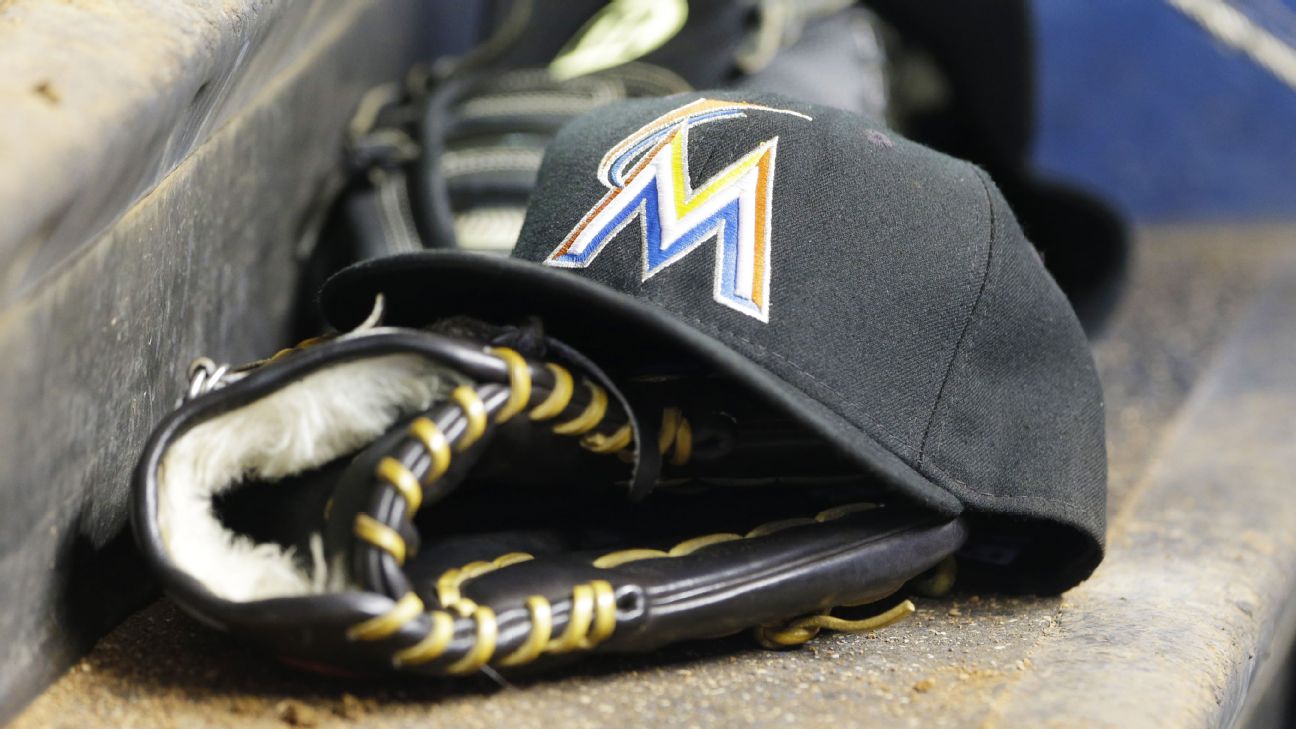 Miami Marlins new colors editorial stock image. Image of colors