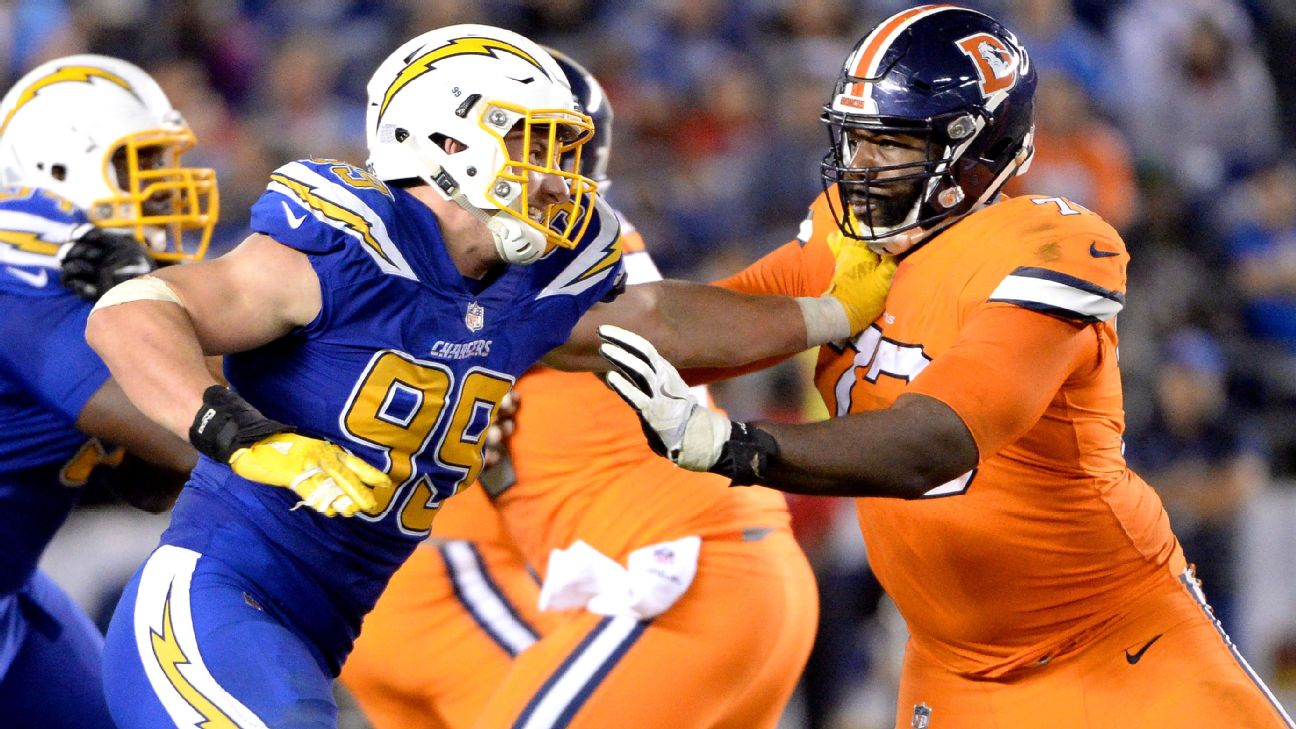 Report: Steelers made offer to Seahawks' tackle Russell Okung