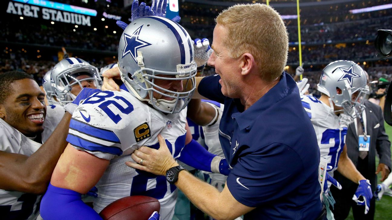 Jason Witten close to breaking Michael Irvin's Cowboys record