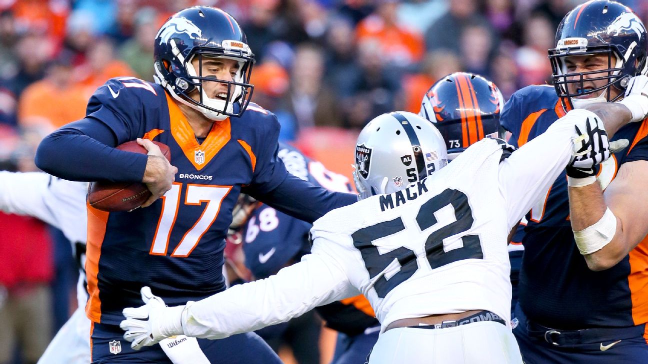 Khalil Mack posts five sacks as Raiders upset Broncos - Sports Illustrated